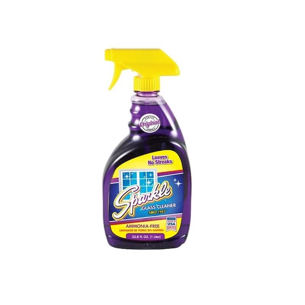 Sparkle Sparkle Original Scent No-Streak Glass Cleaner 33.8 oz Liquid 20345 - main